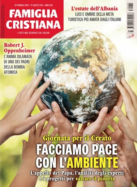 Famiglia Cristiana – 27 Agosto 2023 Cover