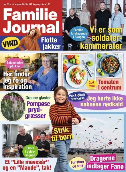 Familie Journal – 14 August 2023 Cover