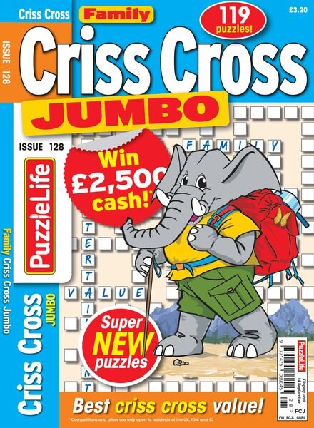 Family Criss Cross Jumbo – August 2023 Cover