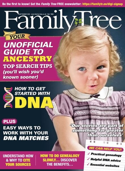 Family Tree UK – September 2023 Cover