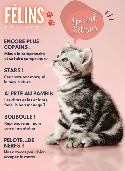 Felins pour l’autre – 01 juillet 2023 Cover