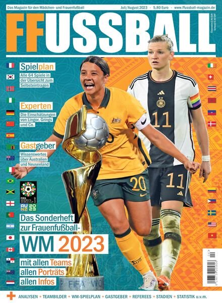 FFussball Magazin – Juli 2023 Cover