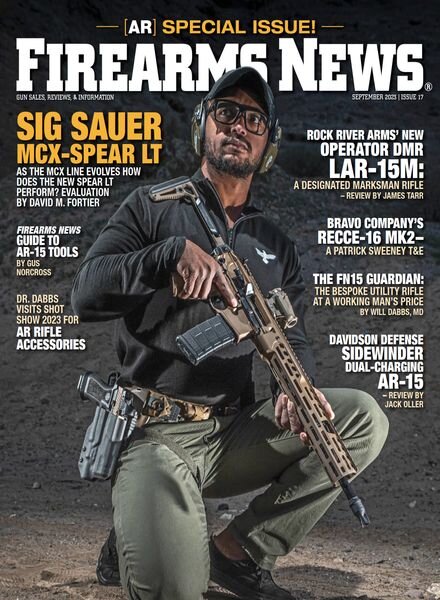 Firearms News – Issue 17 – September 2023 Cover