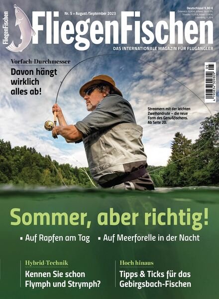 FliegenFischen – August-September 2023 Cover