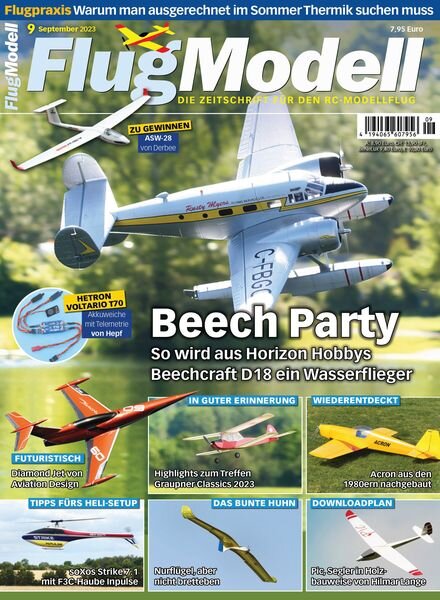 FlugModell – September 2023 Cover