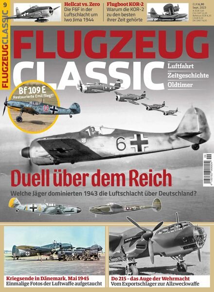 Flugzeug Classic – September 2023 Cover