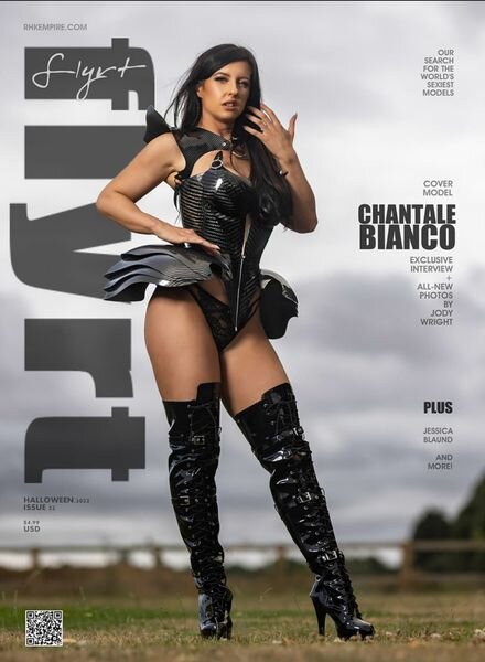 Flyrt Magazine – Issue 32 Halloween 2022 Cover