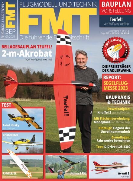 FMT Flugmodell und Technik – September 2023 Cover