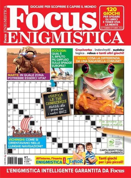 Focus Enigmistica – Settembre-Ottobre 2023 Cover