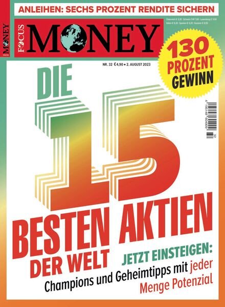 Focus Money – 01 August 2023 Cover
