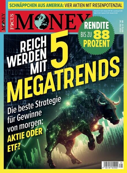 Focus Money – 27 Juli 2023 Cover