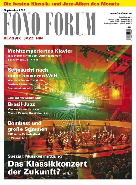Fono Forum – September 2023 Cover