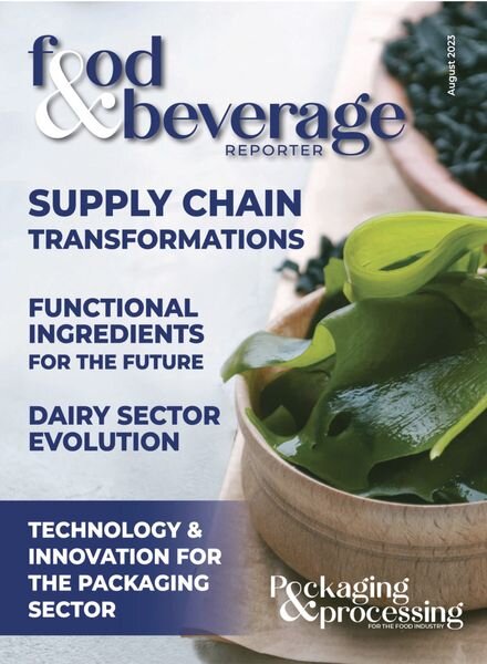 Food & Beverage Reporter – August 2023 Cover