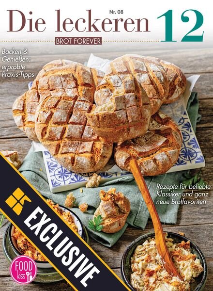 FOODkiss Die leckeren – August 2023 Cover