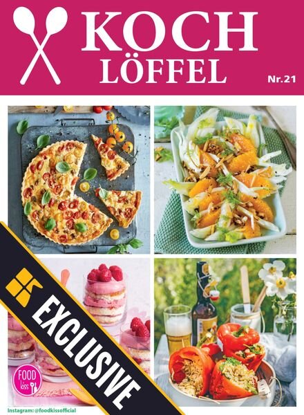 FOODkiss Liebes Land KOCHLOFFEL – 29 Juli 2023 Cover