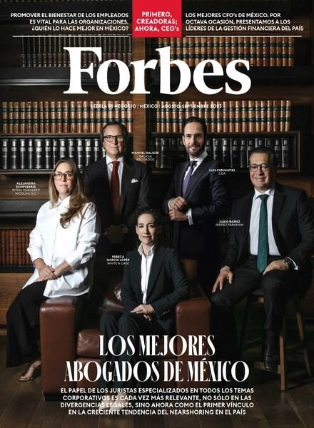 Forbes Mexico – Agosto-Septiembre 2023 Cover