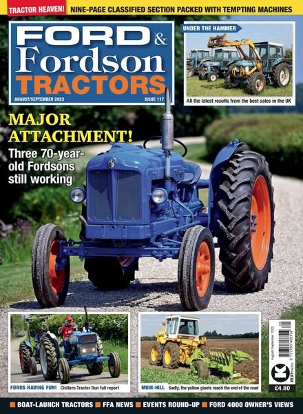 Ford & Fordson Tractors – Issue 117 – August-September 2023 Cover