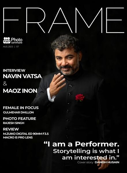 FRAME Photography Magazine by Photocommune – August 2023 Cover