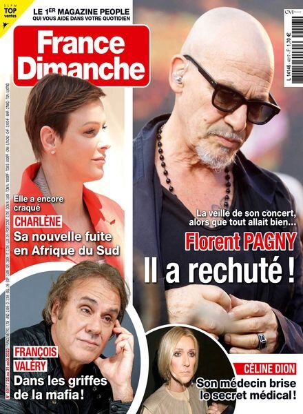 France Dimanche – 25 Aout 2023 Cover