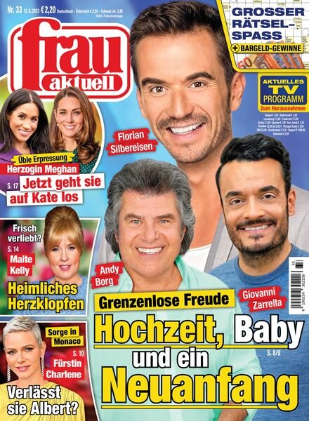 frau aktuell – 12 August 2023 Cover