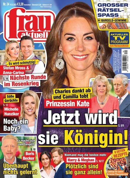 frau aktuell – 19 August 2023 Cover