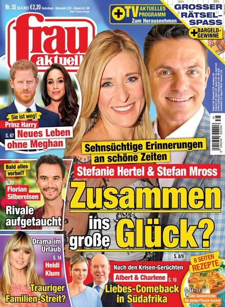 frau aktuell – 26 August 2023 Cover