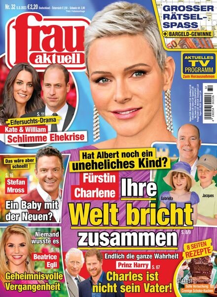 frau aktuell – 5 August 2023 Cover