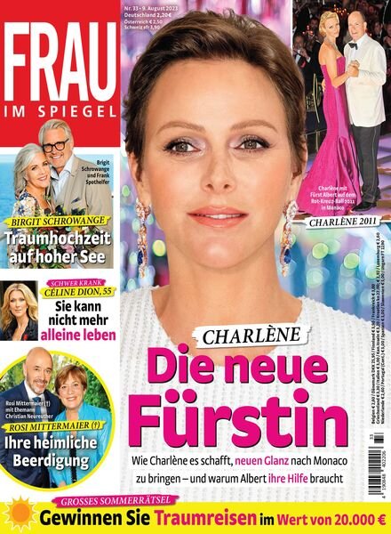 Frau im Spiegel – 9 August 2023 Cover