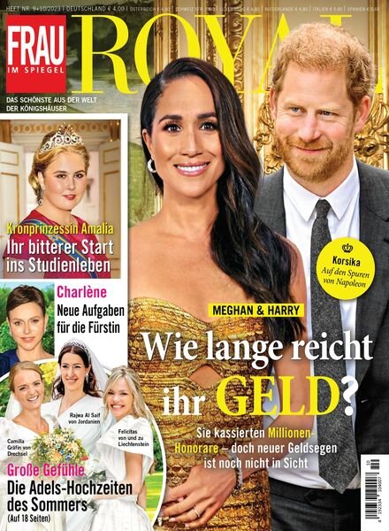 Frau im Spiegel Royal – 2 August 2023 Cover