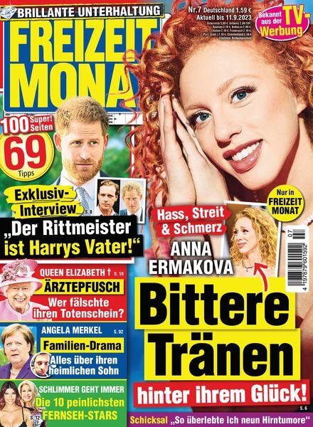 Freizeit Monat – August 2023 Cover
