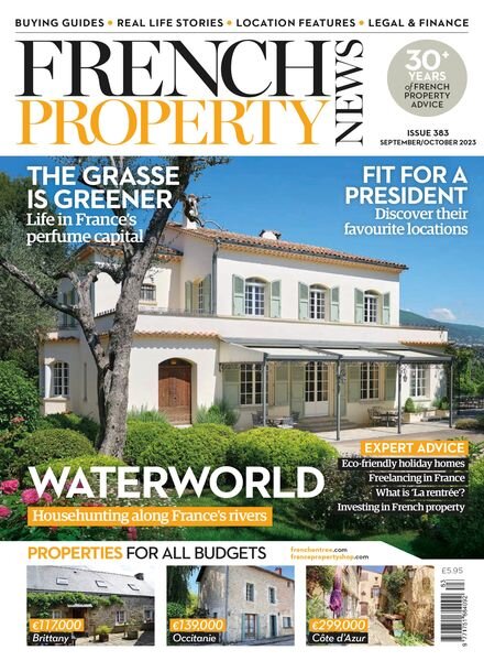 French Property News – Issue 383 – September-October 2023 Cover