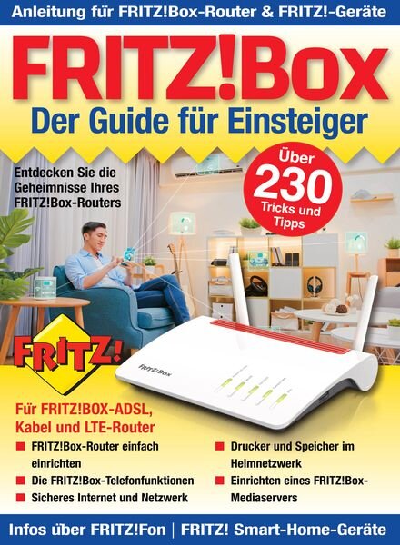 FRITZ!BOX Der Guide fur Einsteiger – August 2023 Cover