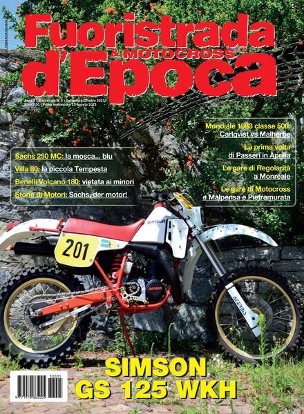 Fuoristrada & Motocross d’Epoca – Settembre-Ottobre 2023 Cover