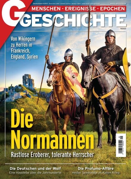 G Geschichte Germany – September 2023 Cover