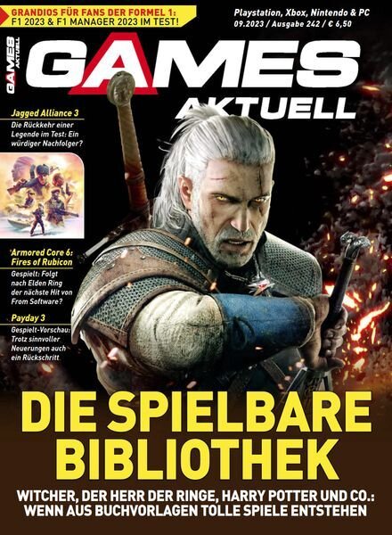 Games Aktuell – September 2023 Cover
