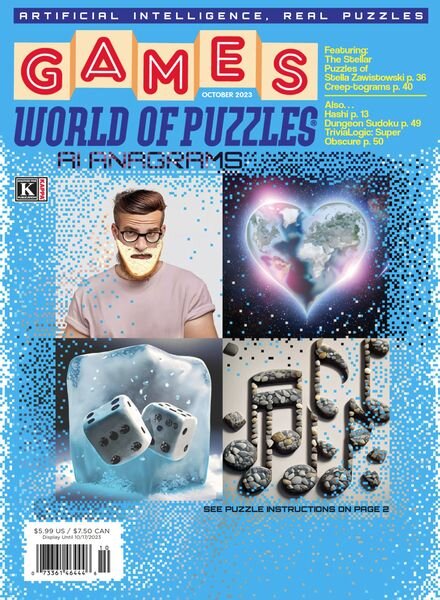Games World of Puzzles – October 2023 Cover