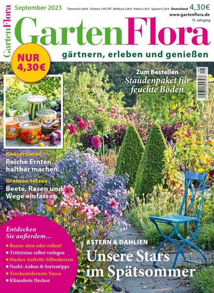 Garten Flora – September 2023 Cover