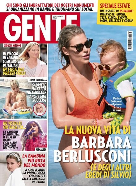 Gente Italia – 26 Agosto 2023 Cover