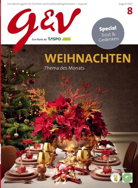 Gestalten und Verkaufen – August 2023 Cover