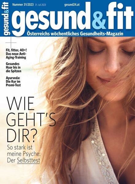 Gesund & Fit – 31 Juli 2023 Cover