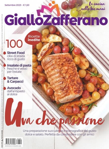 Giallo Zafferano – Settembre 2023 Cover