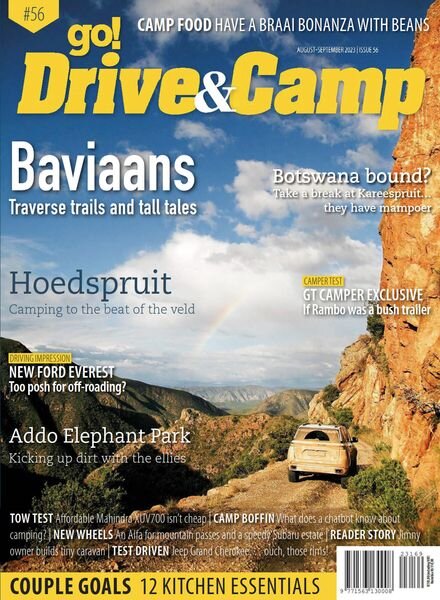 Go! Drive & Camp – August-September 2023 Cover