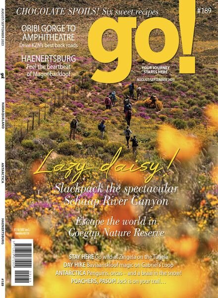 go! South Africa – August-September 2023 Cover