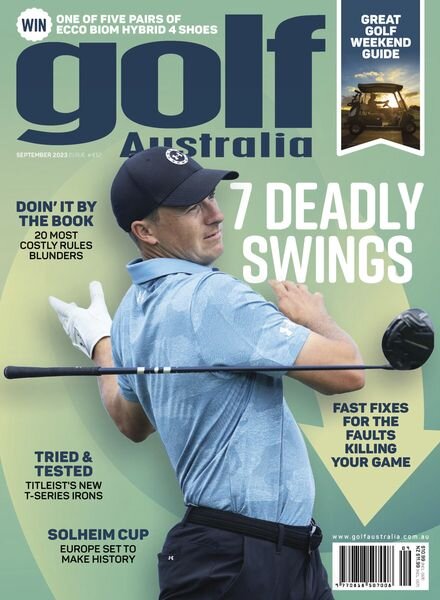 Golf Australia – Issue 412 – September 2023 Cover