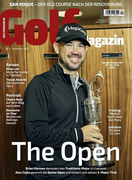 Golf Magazin – September 2023 Cover