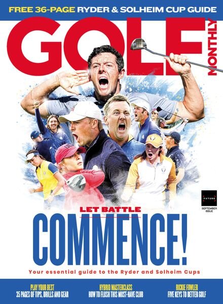 Golf Monthly UK – September 2023 Cover