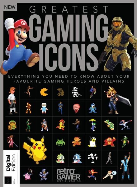 Greatest Gaming Icons – July 2023 Cover