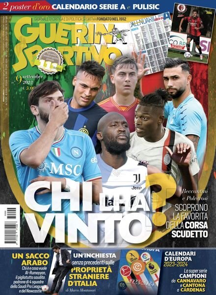 Guerin Sportivo – Settembre 2023 Cover