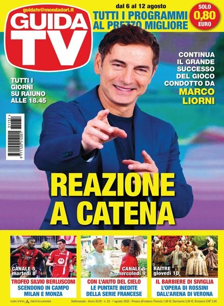 GuidaTV – 1 Agosto 2023 Cover