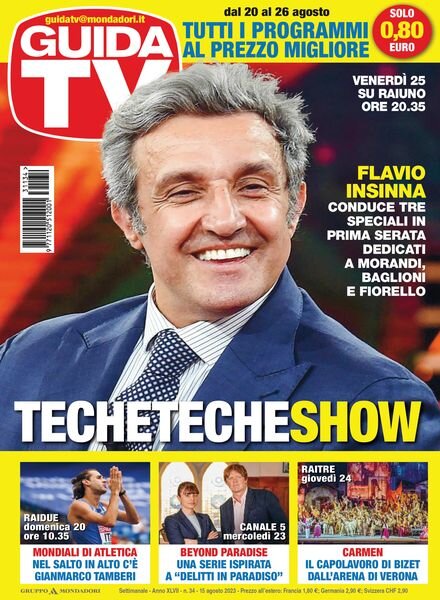 GuidaTV – 15 Agosto 2023 Cover